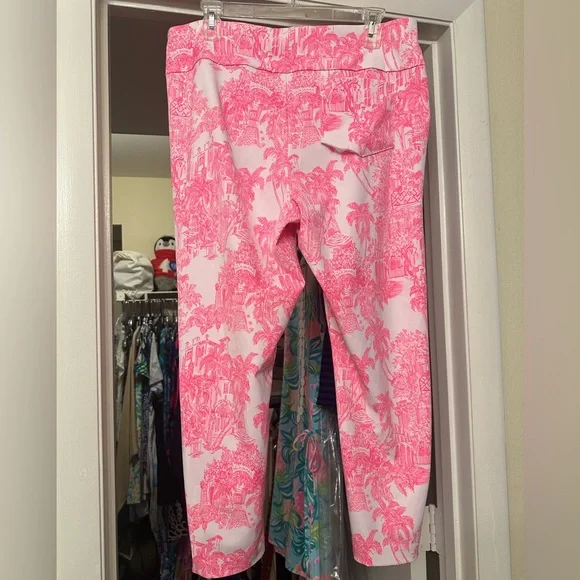 EUC Lilly Pulitzer Corso Crop Anniversary Toile - Picture 4 of 6